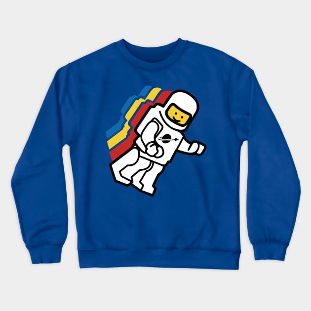 lego Floating Spaceman 1 Crewneck Sweatshirt by CedricPatels